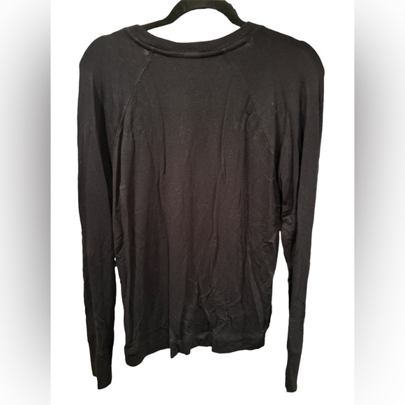 Athleta Light Sweater in Black Sz Med Very Good - Picture 2 of 3
